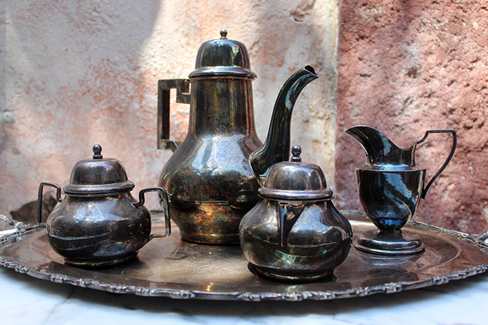Antiguo juego de té